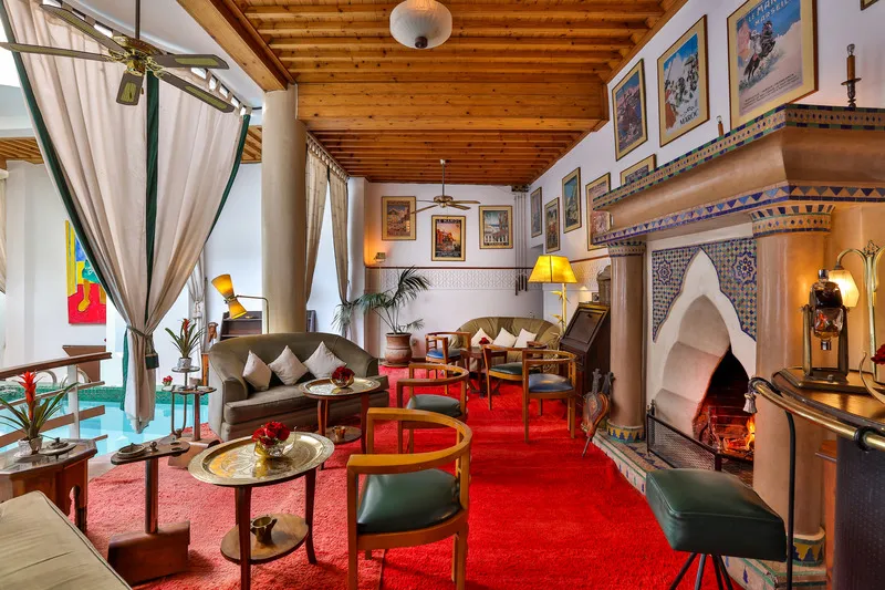 General view, Riad Moucharabieh, Marrakech