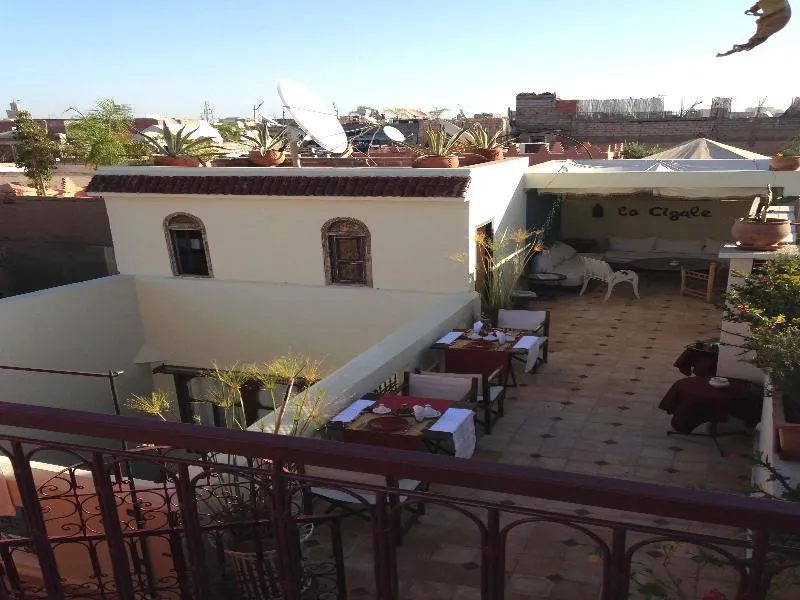 General view, Riad La Cigale, Marrakech