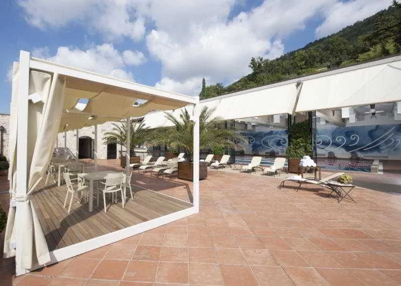 Terrace, Park Hotel Ai Cappuccini, Umbria