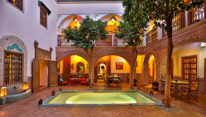 Pool, Riad Fleur d'Orient, Marrakech