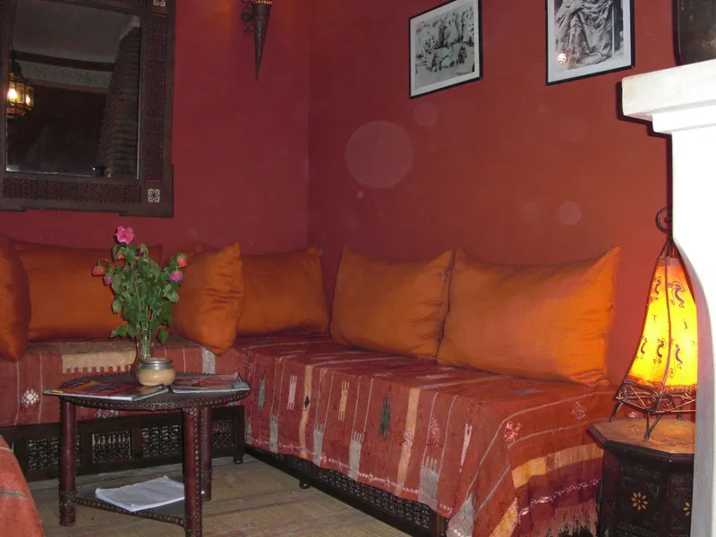 Lobby, Riad Zagouda, Marrakech