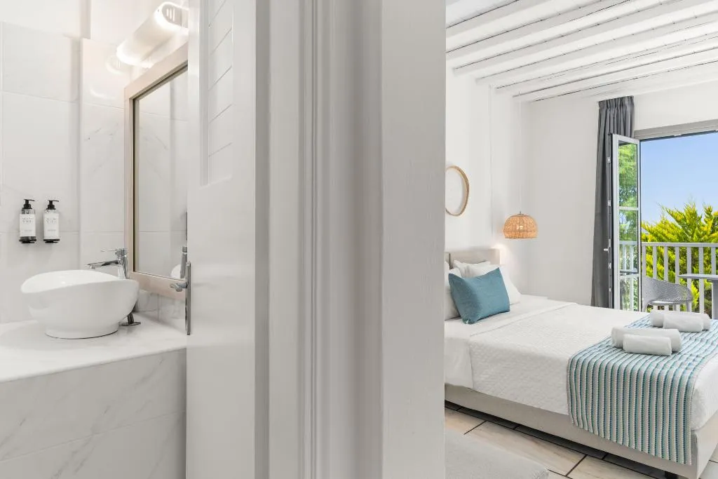 Double or Twin SUPERIOR SEA VIEW Room, Mr & Mrs White Tinos, Mykonos