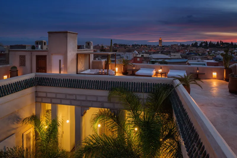 General view, Riad Due, Marrakech
