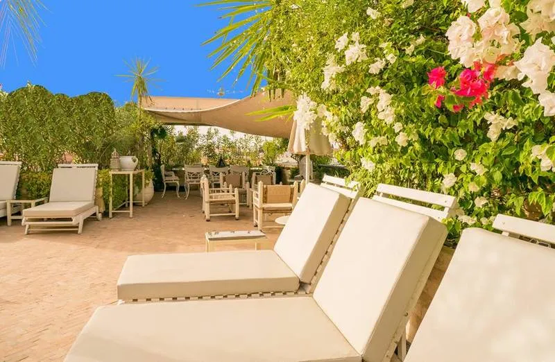 Terrace, Riad Hasna Espi, Marrakech