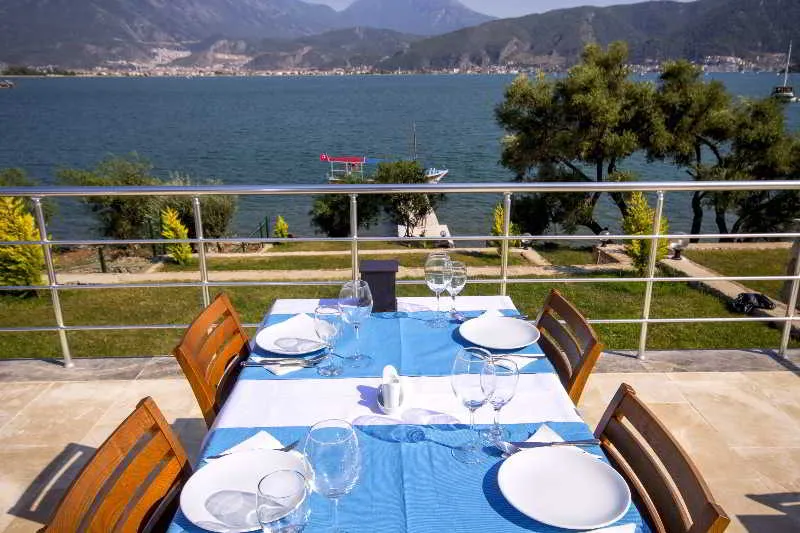 Terrace, Sovalye Hotel, Dalaman