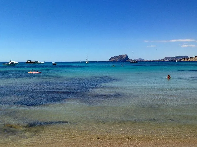 Beach, Swiss Hotel Moraira, Costa Blanca