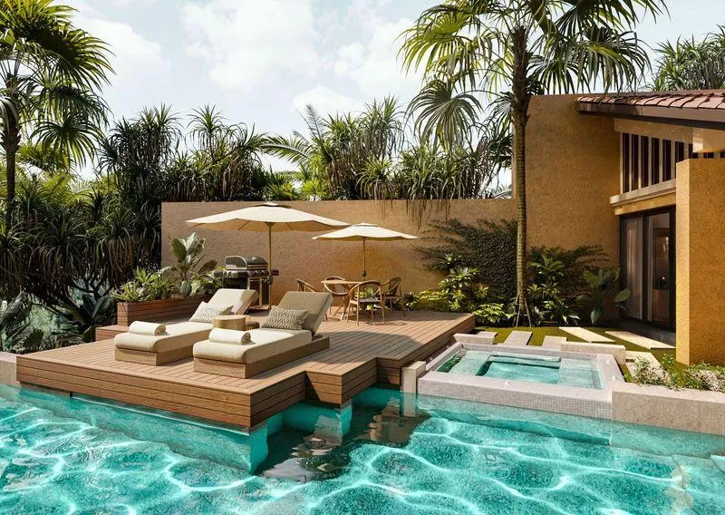 VILLA POOL VIEW ONE BEDROOM Room, Banyan Tree Mayakoba, Cancun Area