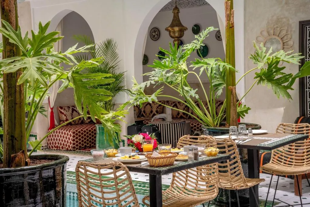 Restaurant, Riad Rãªve De Samir, Marrakech
