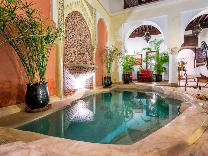 General view, Riad Calista, Marrakech