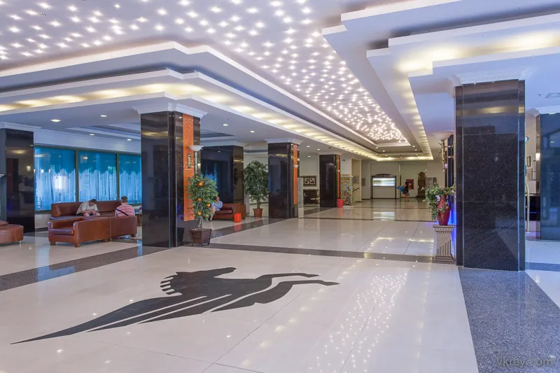 Lobby, AQI Pegasos Royal, Antalya