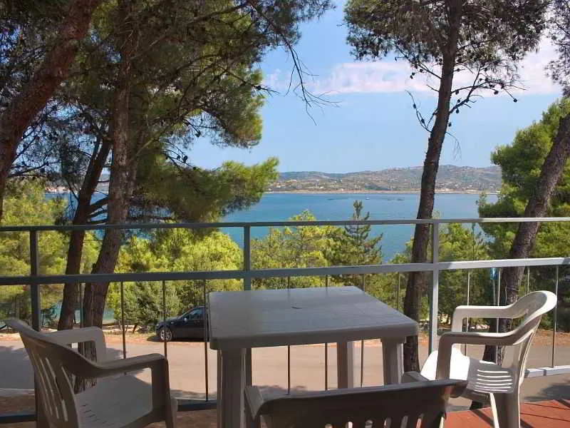 Terrace, Apartments Kanegra Plava Laguna, Istria