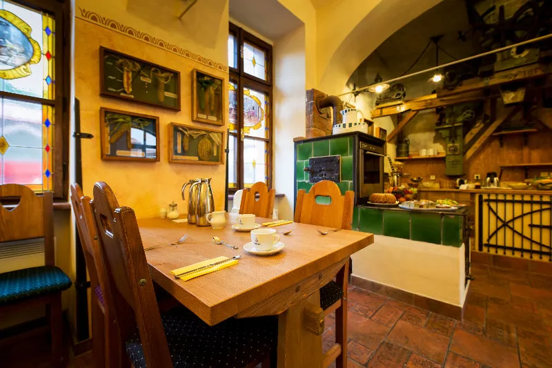 Restaurant, Selsky Dvur Sivek Hotels, Prague