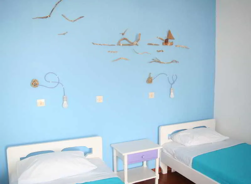 Room, Bluelife, Santorini