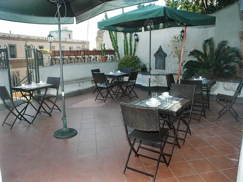 Terrace, Villa Margherita, Naples