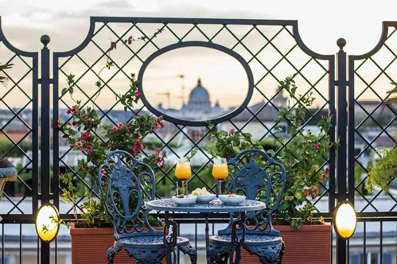 Terrace, Colonna Palace, Rome