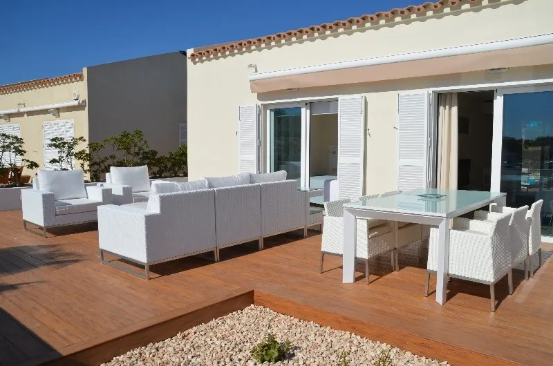Terrace, Villas & Bungalows Del Lago, Menorca