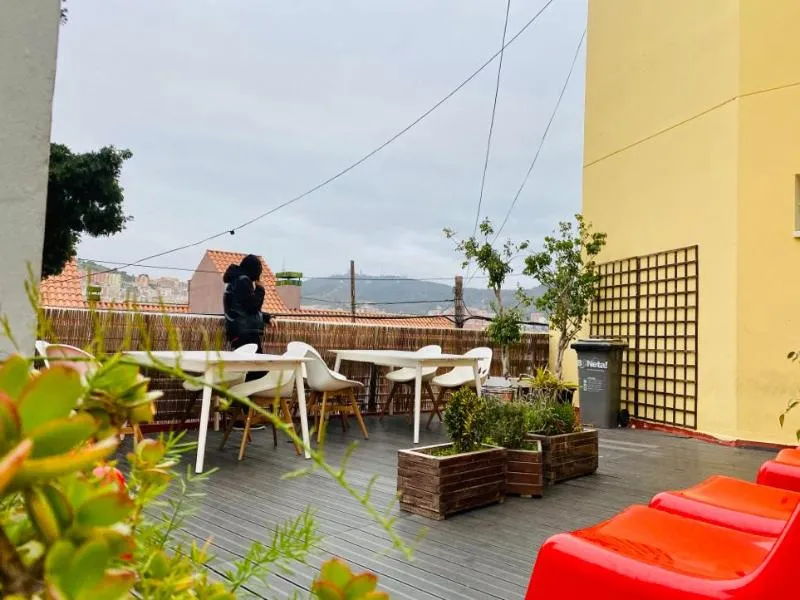 Terrace, Mellow Youth Hostel, Barcelona