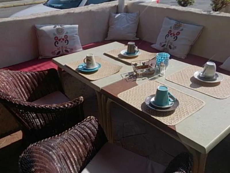 Terrace, Hotel Marbel, Majorca