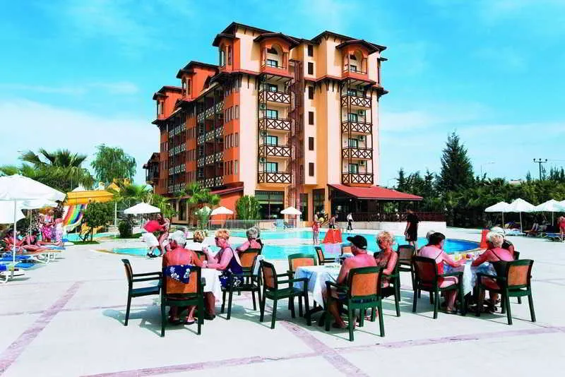 Terrace, Villa Side Hotel, Antalya