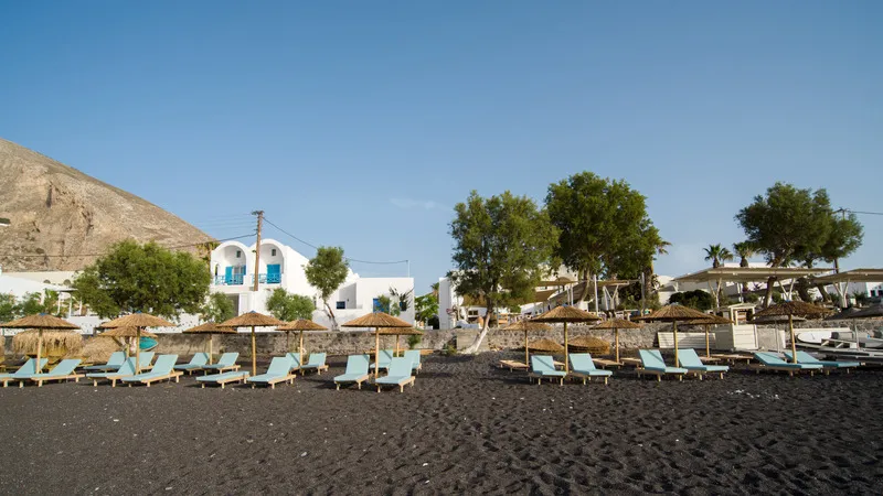 Beach, Santorini Crystal Blue, Santorini