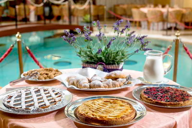 Restaurant, Grand Hotel Duca d'Este, Rome