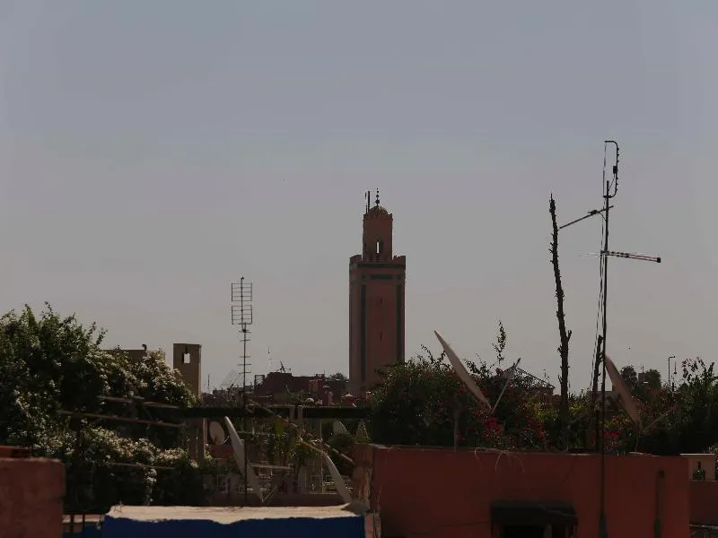 Terrace, Riad Mille Et Une Nuits, Marrakech
