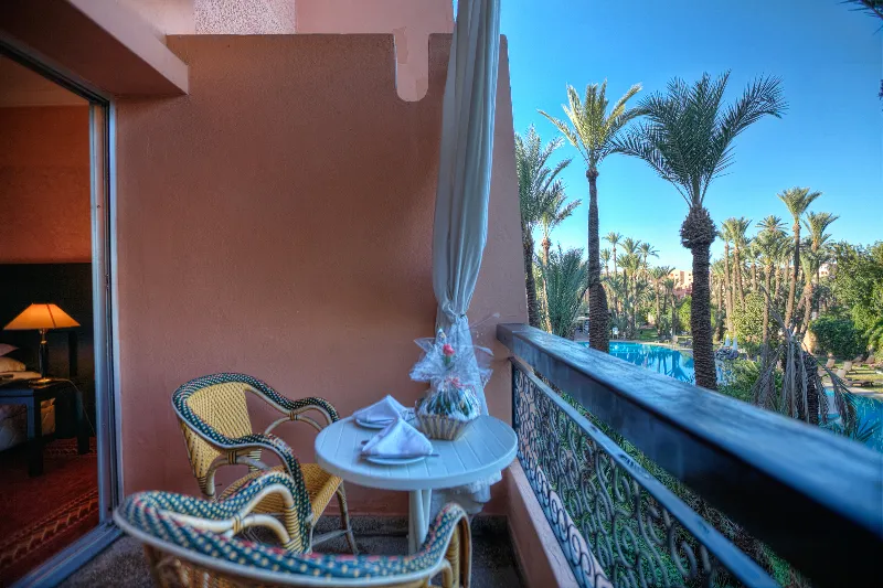 Terrace, Hotel Marrakech le Semiramis, Marrakech
