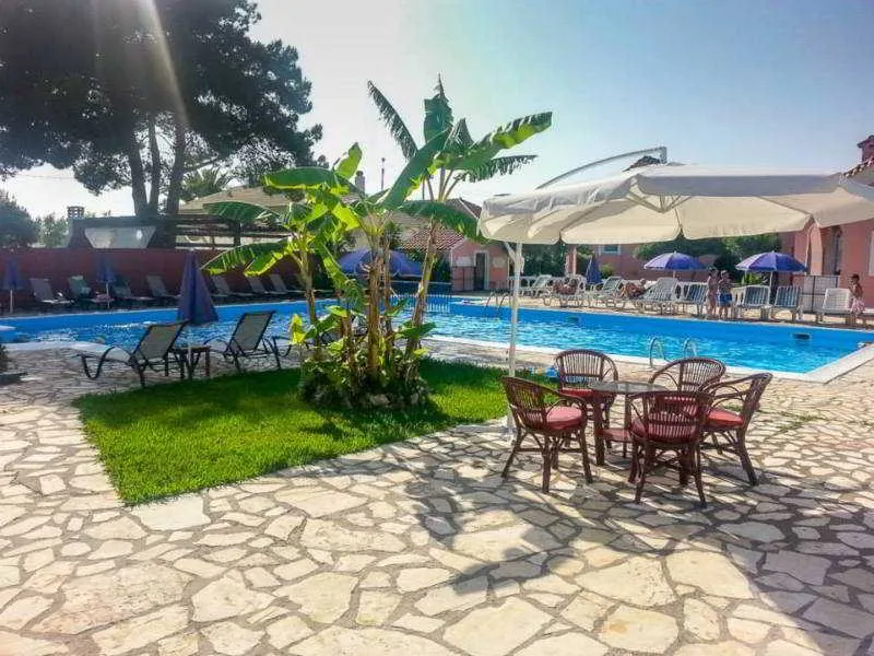Terrace, Tassos Apartments, Corfu