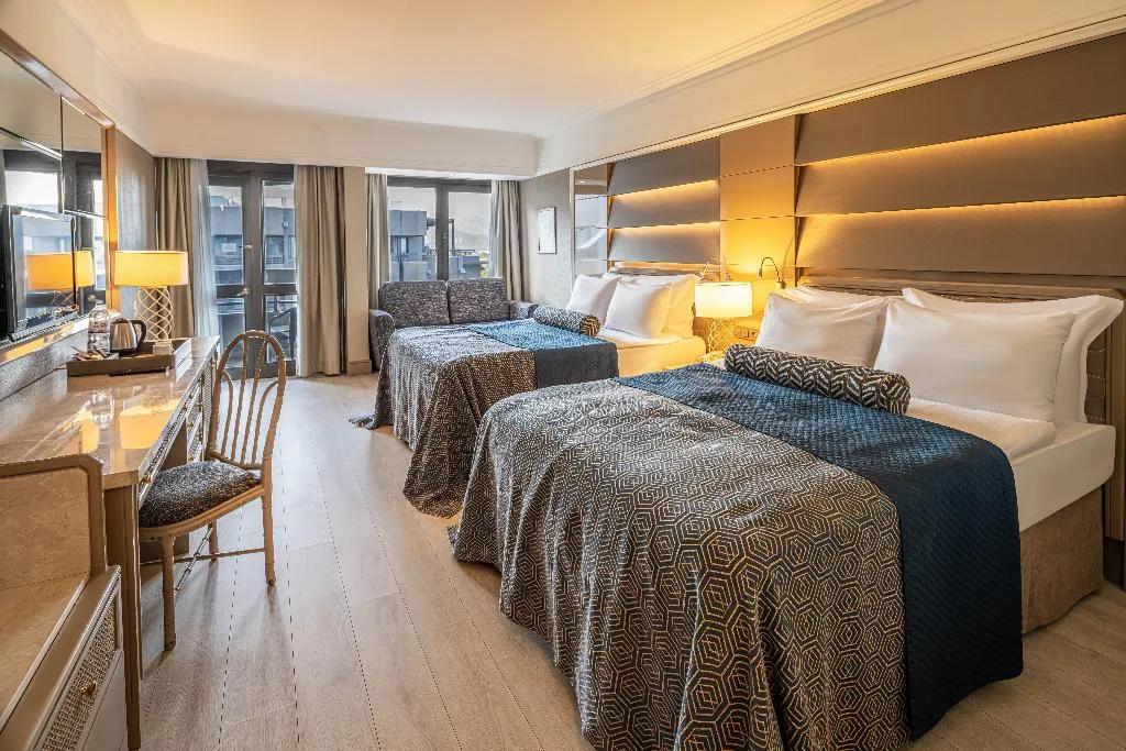 DOUBLE SINGLE USE SIDE SEA VIEW Room, Balmy Foresta, Antalya