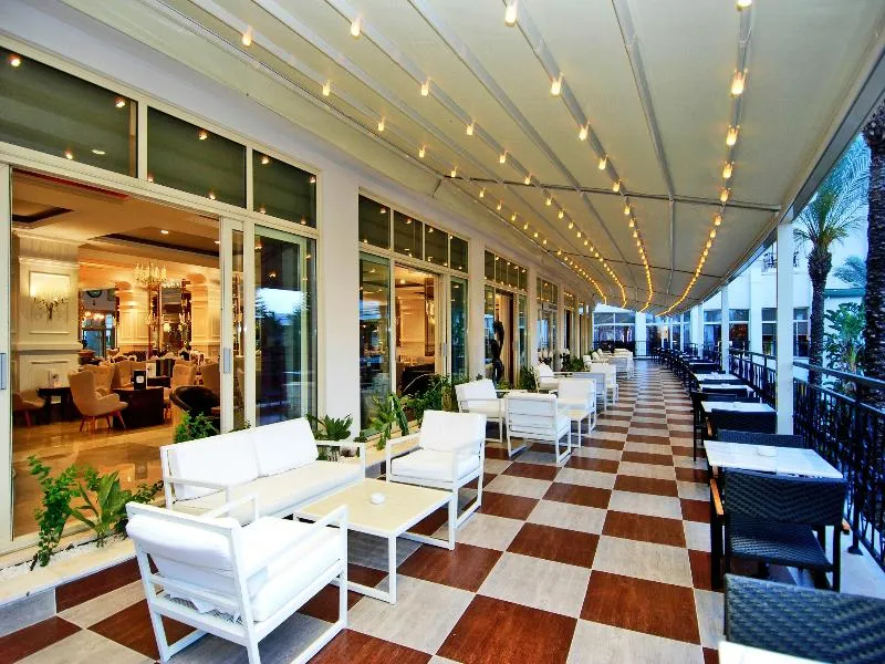 Terrace, Delphin Diva, Antalya