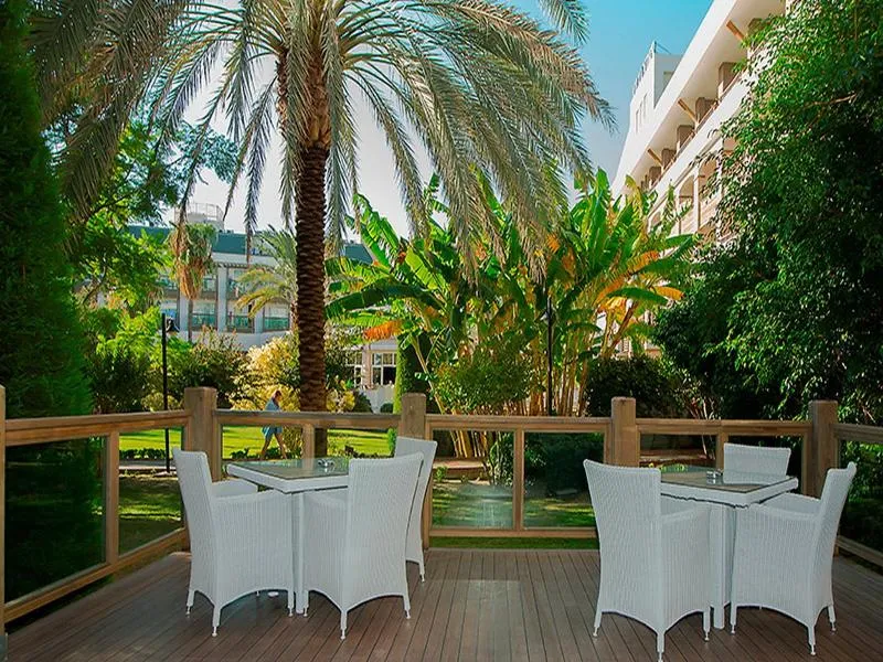 Terrace, Oleander, Antalya