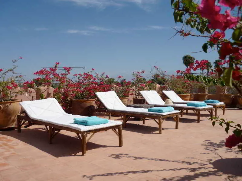 Terrace, Riad Shemsi, Marrakech