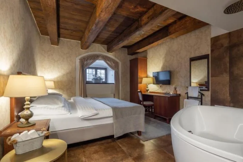DOUBLE DELUXE Room, Pytloun Chateau Hotel Ctenice, Prague