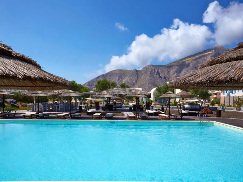 Pool, Black Rose Suites, Santorini