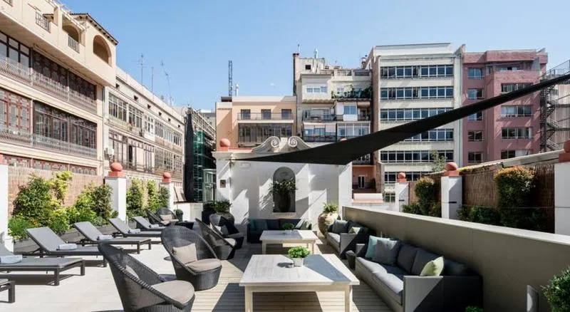 Terrace, Catalonia Passeig de Gracia, Barcelona