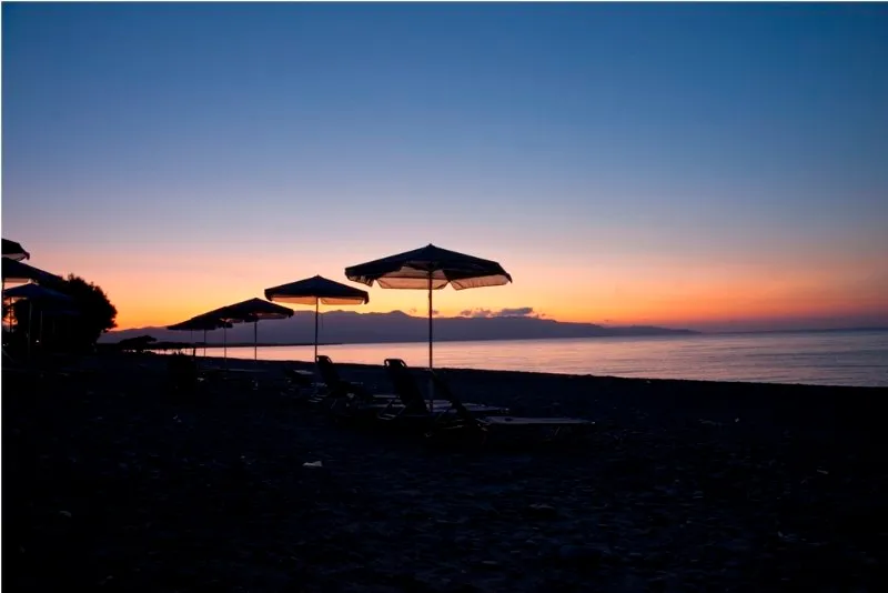 Beach, Albatros Hotel, Crete