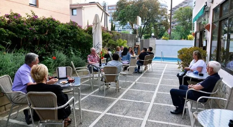Terrace, Magnolia, Costa Brava