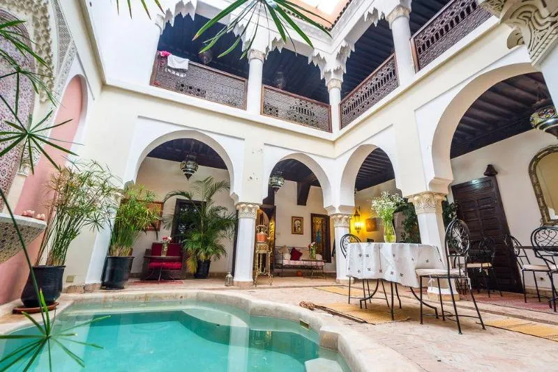 General view, Riad Calista, Marrakech