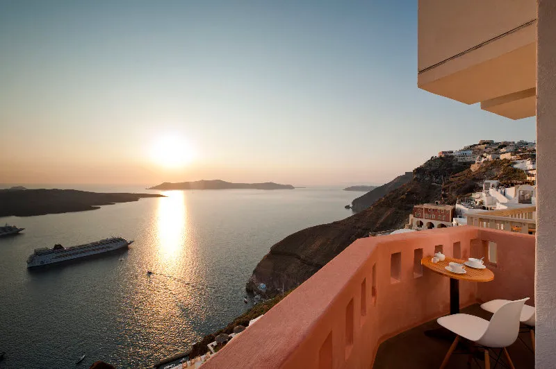 Terrace, Panorama Santorini Boutique Hotel, Santorini