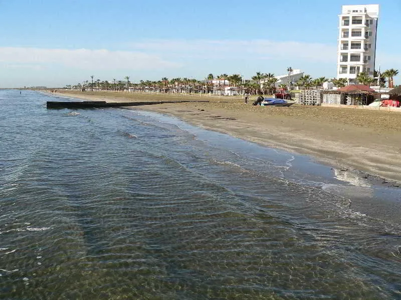 Beach, Costantiana Beach Hotel Apts, Cyprus