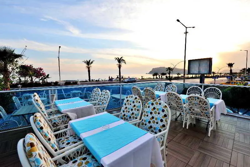 Terrace, Mesut Hotel, Antalya