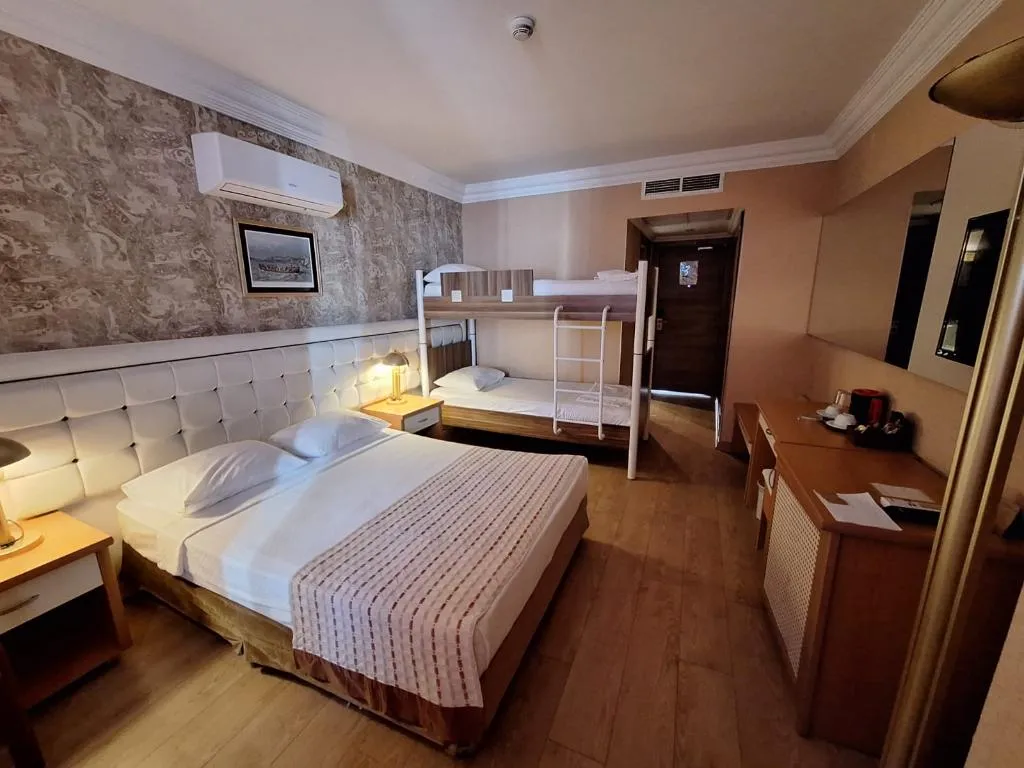 DOUBLE BUNK BED Room, Letoile Beach Hotel  Icmeler, Dalaman