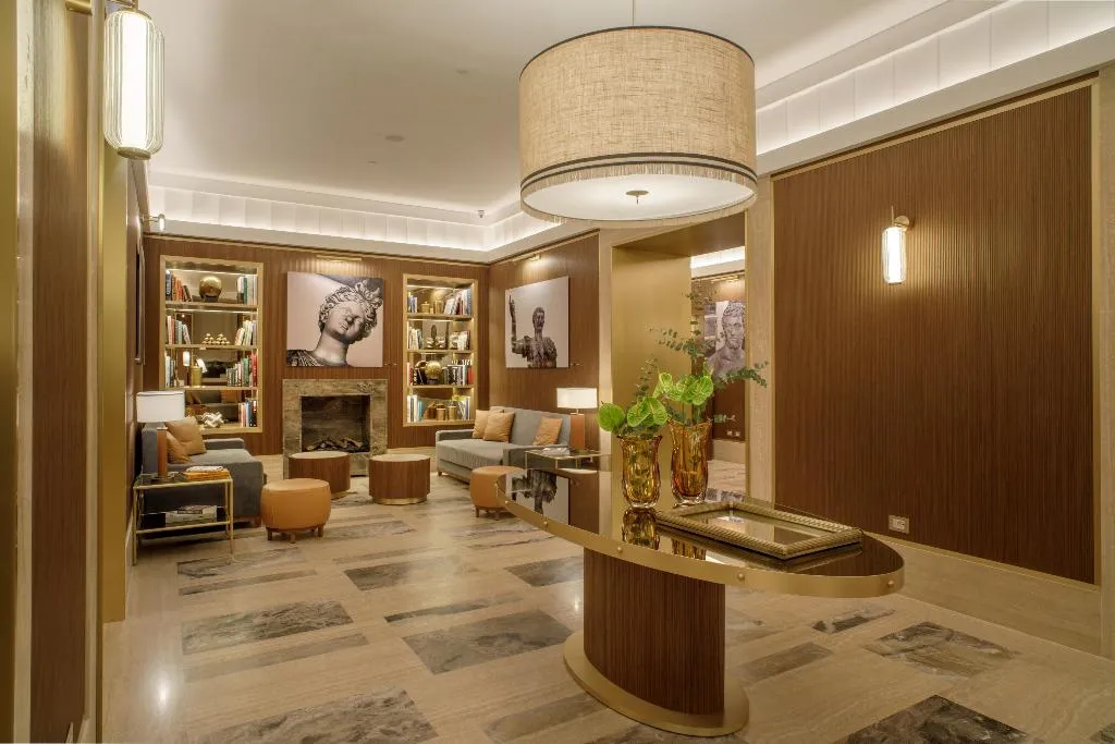 Lobby, Hotel Imperiale, Rome
