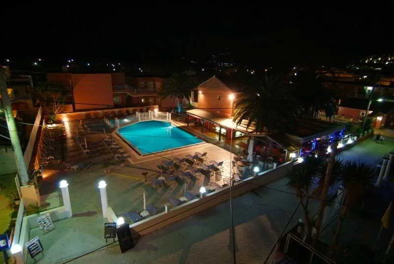 General view, Olgas Hotel - Canal D' Amore, Corfu