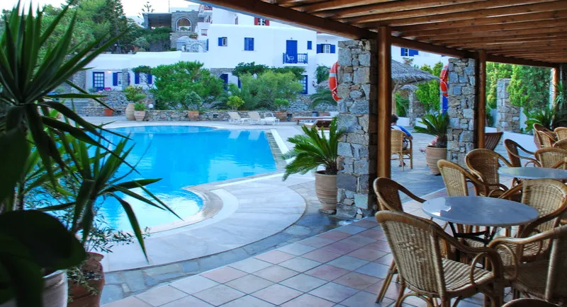 Pool, Kamari Hotel, Mykonos