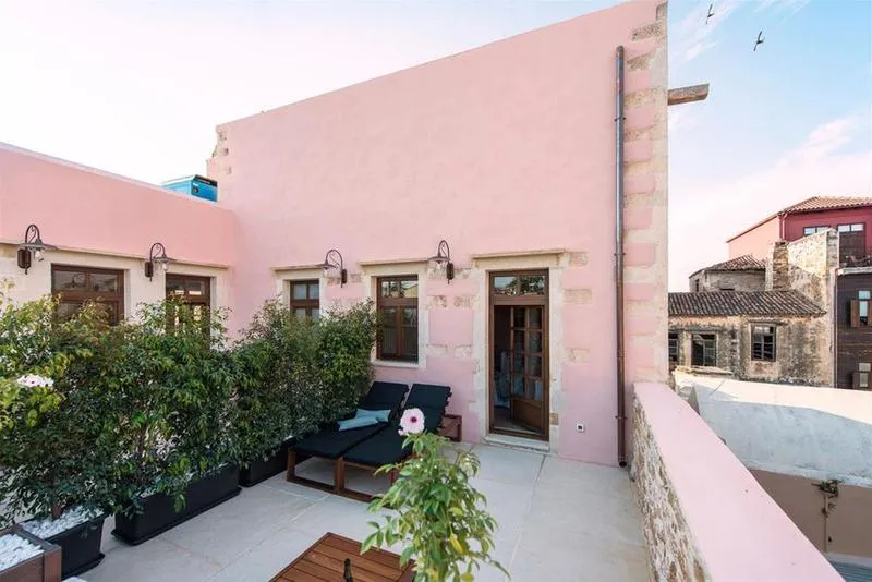 Terrace, Serenissima Boutique Hotel, Crete