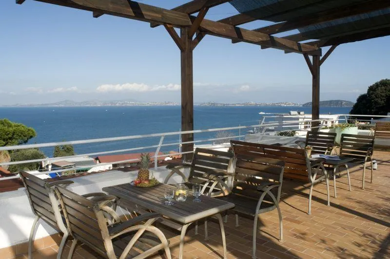 Terrace, Gemma Hotel, Naples