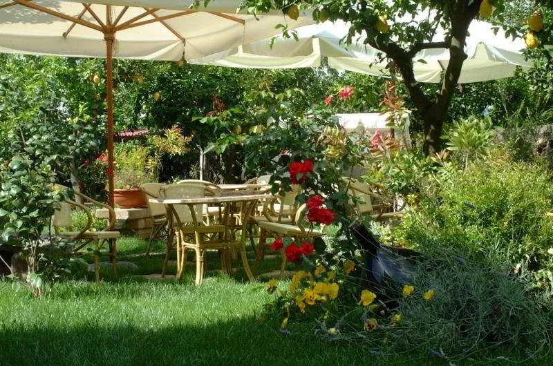 Terrace, Il Roseto Resort, Naples
