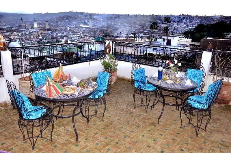 Terrace, Palais Al Firdaous, Fez