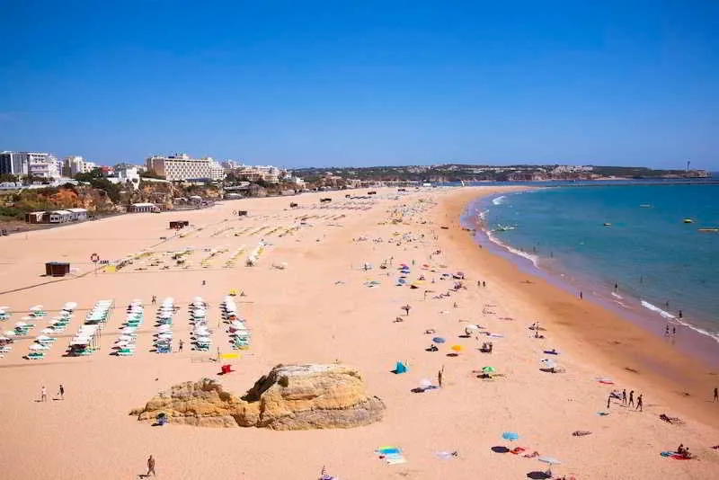 Beach, Mirachoro Portimao, Algarve